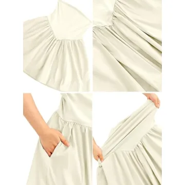 OFSOAK Strapless Tube Summer Dress for Women