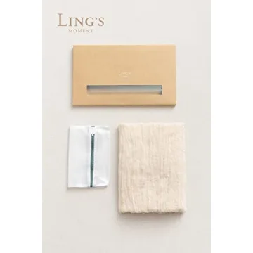 Ling's Moment 10Ft Ivory Table Runner Cheesecloth Beige Cream White Table Runner Gauze Semi-Sheer Tablecloth for Wedding Party Bridal Shower Boho Table Decor…