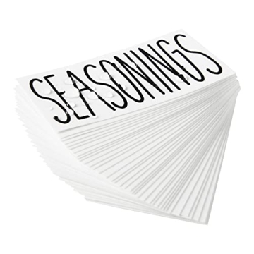 Metal Basket Label Clips for Kitchen Storage Organization