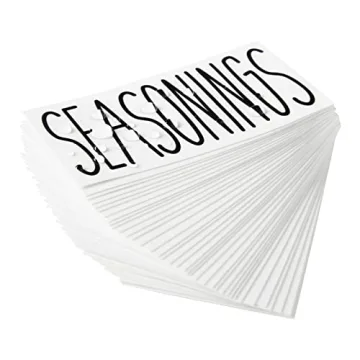 Metal Basket Label Clips for Kitchen Storage Organization