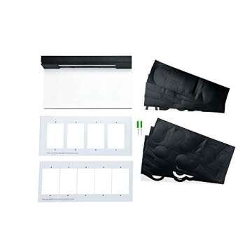 Address Plaques for House Solar Powered, House Number for Outside, LED Address Sign Outdoor Waterproof 3000K Warm White