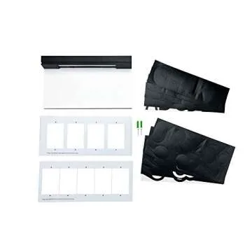 Address Plaques for House Solar Powered, House Number for Outside, LED Address Sign Outdoor Waterproof 3000K Warm White