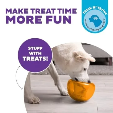 Interactive Treat Dispensing Dog Toy for Engaged Play