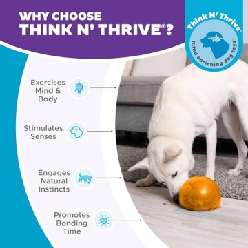Interactive Treat Dispensing Dog Toy for Engaged Play