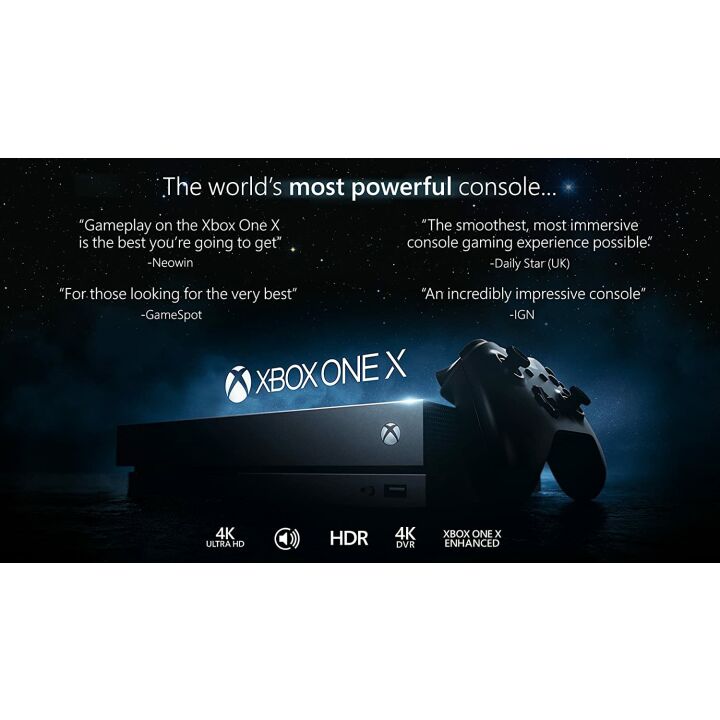 Xbox One X 1TB Console - Enhanced Gaming Experience