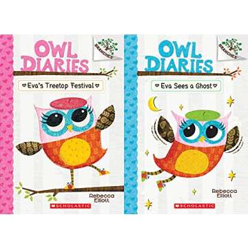 Owl Diaries 15 Books Series Set - Adventure Awaits!