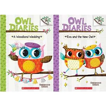 Discover Owl Diaries 15 Books Series Set Adventure