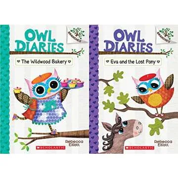 Discover Owl Diaries 15 Books Series Set Adventure