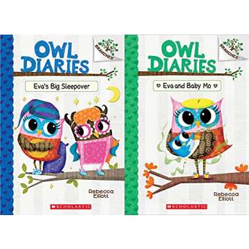 Discover Owl Diaries 15 Books Series Set Adventure