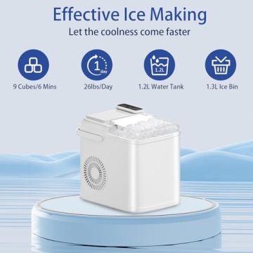 Stopsad Portable Ice Maker Machine for Home & RV