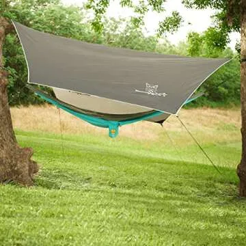 Wise Owl Hammock Tarp for Ultimate Weather Protection