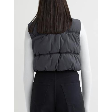 SySea Women's Lightweight Crop Puffer Vest for All Occasions
