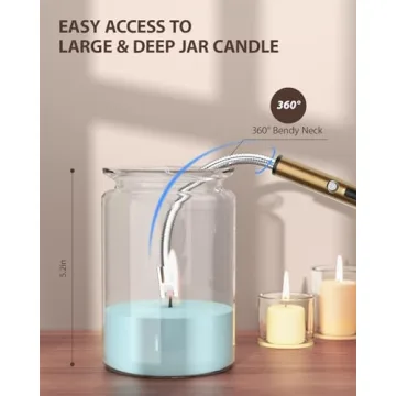 RONXS Electric Rechargeable Arc Lighter for BBQ and Camping