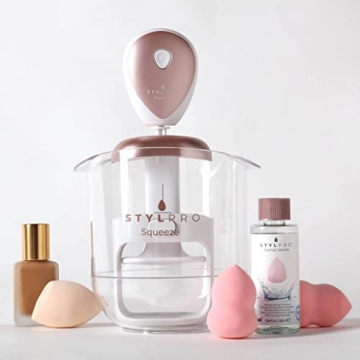 STYLPRO Squeeze Makeup Sponge Cleaner for Flawless Application