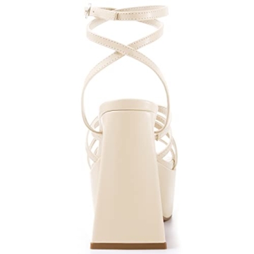 Coutgo Women's Platform High Heels - Stylish Summer Sandals