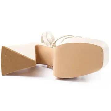 Coutgo Women's Platform High Heels - Stylish Summer Sandals