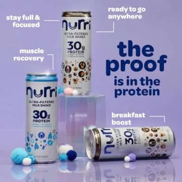 Nutritious Nurri Chocolate Protein Shake - Lactose Free 30g Protein