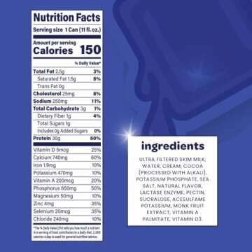 Nutritious Nurri Chocolate Protein Shake - Lactose Free 30g Protein