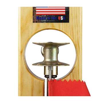 Beaver Dam BDTP-CL Rail Tip- Ups Original Clear Rail Tip- Ups