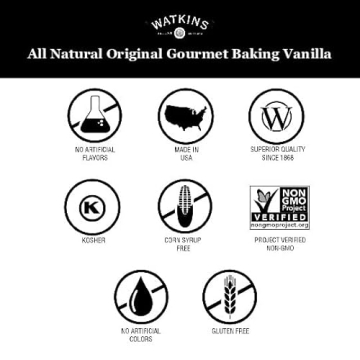 Watkins Gourmet Baking Vanilla Extract - Pure Flavor Enhancer