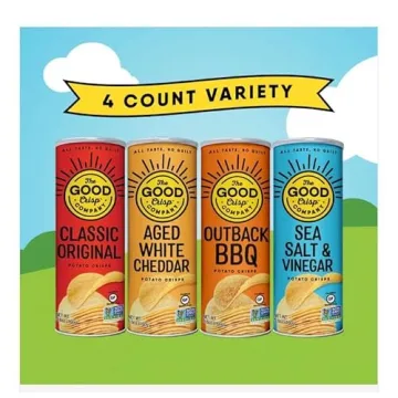 Healthy Potato Chips Variety Pack for Guilt-Free Snacking