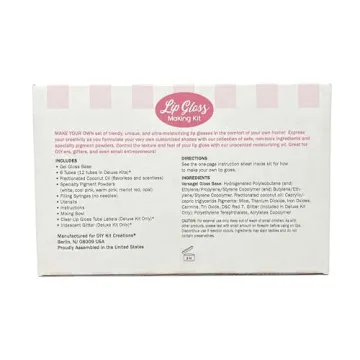 DIY Lip Gloss Making Kit for Creative Fun at Home