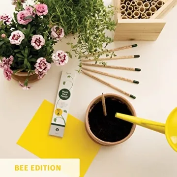Eco-Friendly Plantable Pencils Happy Bee Edition