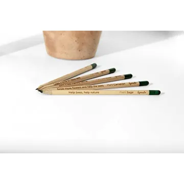 Eco-Friendly Plantable Pencils Happy Bee Edition