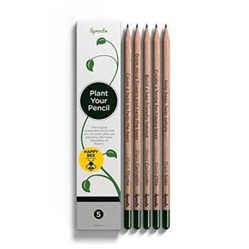 Eco-Friendly Plantable Pencils Happy Bee Edition