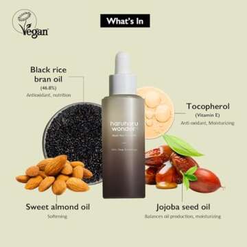 HARUHARU Wonder Black Rice Facial Oil for Radiant Skin