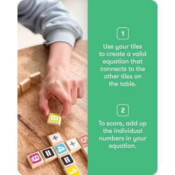 SimplyFun Sumology Math Game - One of The Most Fun Math Games for Kids Ages 8-12 - Practice Addition, Subtraction, Multiplication and Division - 2 or More Players or Play in Teams!