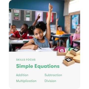 SimplyFun Sumology Math Game - One of The Most Fun Math Games for Kids Ages 8-12 - Practice Addition, Subtraction, Multiplication and Division - 2 or More Players or Play in Teams!