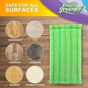 Easily Greener Microfiber Mop Pads for Swiffer WetJet