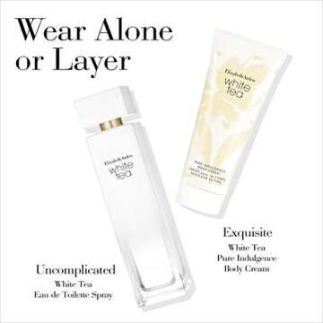 Elizabeth Arden White Tea Eau De Toilette Women's Perfume Spray, Floral Woody Scent