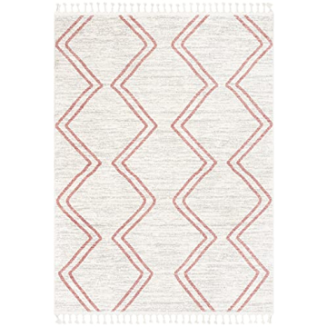 Well Woven Merri Pink Ivory Rug 5x7 - Perfect for Kids