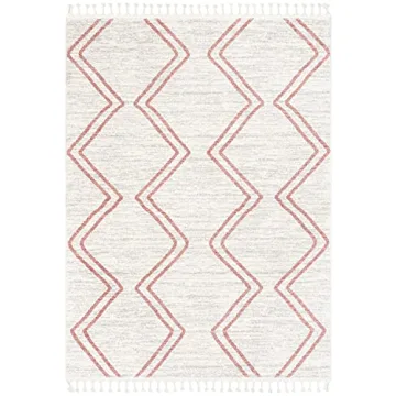 Well Woven Merri Pink Ivory Rug 5x7 - Perfect for Kids