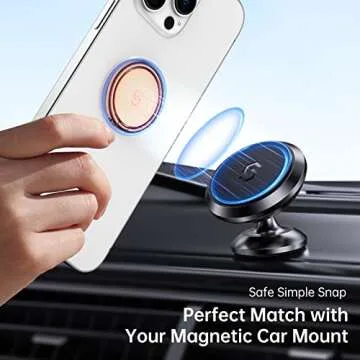 Syncwire Phone Ring Holder - 360° Rotation & Grip
