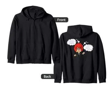 Sassy Granny Myra Carol Enough Time Zip Hoodie - Humor Meets Comfort