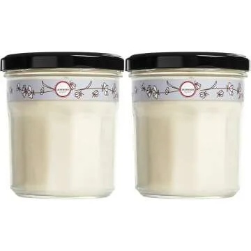 Lavender Soy Aromatherapy Candle 2 Pack - 35 Hour Burn