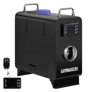 8KW Diesel Heater, 12V Diesel Air Heater All in One，Portable Diesel Parking Heater with LCD Screen...