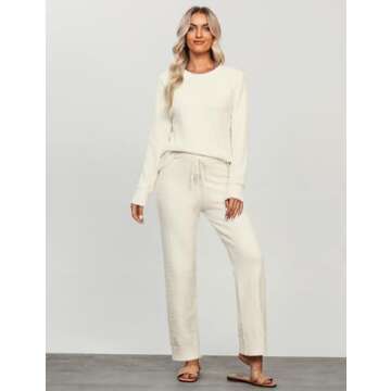 luvamia Fuzzy Pajama Set - Cozy Women’s Loungewear