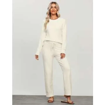 luvamia Fuzzy Pajama Set - Cozy Women’s Loungewear