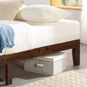 Mellow Naturalista Classic Queen Solid Wood Platform Bed