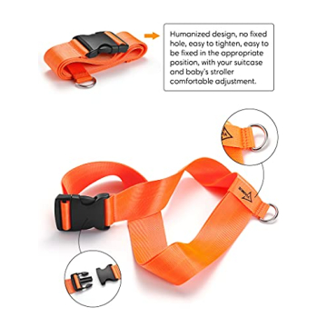 Adjustable Car Seat Travel Belt for Easy Carrying