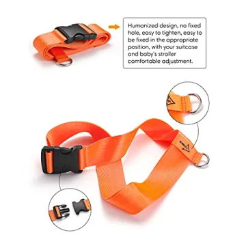 Adjustable Car Seat Travel Belt for Easy Carrying