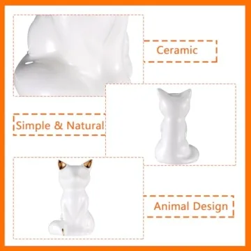 Cute Cat Toilet Bolt Covers - Whimsical Bathroom Decor