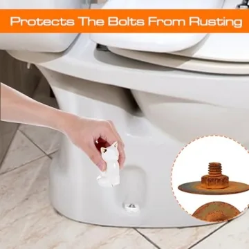 Cute Cat Toilet Bolt Covers - Whimsical Bathroom Decor