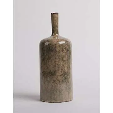 HAUCOZE Ceramic Decorative Vase Modern Decor Statue Table Centerpiece Sculpture Gifts 10.4inch