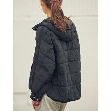 Watashi Women’s Quilted Puffer Jacket for Winter Style