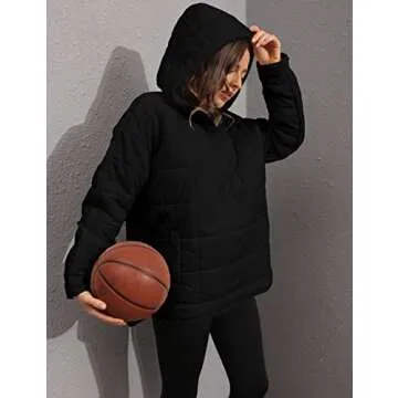 Watashi Women’s Quilted Puffer Jacket for Winter Style